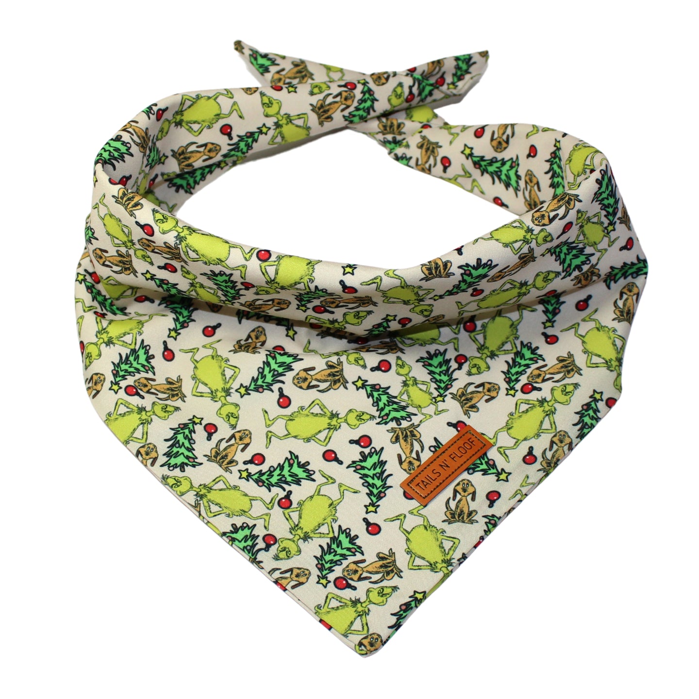 Happy Grinchmas Cotton Blend Bandana